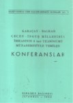 Karaçay-Balkar Çeçen-İnguş Milletinin İmhasının 8. Yıldönümü Münasebetiyle Verilen Konferanslar