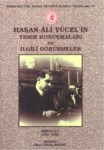 HASAN ALİ YÜCEL TBMM KONUŞMALARI VE İLGİLİ GÖRÜŞMELER