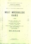 Milli Mücadelede Kars