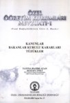 Özel Öğretim Kurumları Mevzuatı - 1