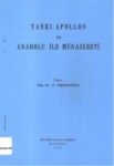 Tanrı Apollon Ve Anadolu İle Münasebetleri