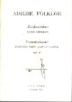 Adıghe Folklor