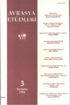 Avrasya Etüdleri Sayı-3