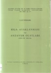 Biga Ayaklanması Ve Anzavur Olayları (Günlük Anılar)