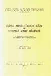 İkinci Meşrutiyet'in İlanı Ve Otuzbir Mart Hadisesi