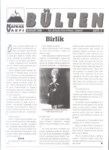 Kafkas Vakfı Bülten Sayı-5