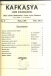 Kafkasya (Der Krakaus) Sayı-10