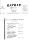 Kafkas Dergisi Sayı-8