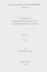 CIRCASSIAN ORGANIZATIONS IN THE OTTOMAN EMPIRE ( 1908-1923 )