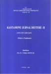 Kastamonu Jurnal Defteri - 2