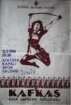 İAMİL VAKFI HALK DANSLARI TOPLULUĞU İZMİR GÖSTERİ AFİŞİ