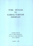 Türk Dünyası Ve Kardaş Ülkeler Edebiyatı