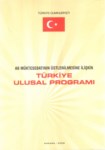 AB MÜKTESEBATININ ÜSTLENİLMESİNE İLİŞKİN TÜRKİYE ULUSAL PROGRAMI