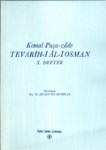 Kemal-Paşa Zade Tevarih-İ Ali Osman 10.Defter