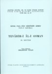 Tevarih-İ  Al-İ Osman II.Defter
