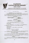 Samsun Kafkas Kültür Derneği Bülteni No-7