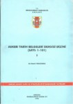 Askeri Tarih Belgeleri Dergisi Dizini Sayı-1-101