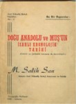 Doğu Anadolu Ve Muş'un İzahlı Kronolojik Tarihi