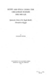 EGYPT AND SYRIA UNDER THE CIRCASSIAN SULTANS 1382-1468