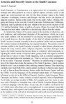 ARMANIA AND SECURTY ISSUES IN THE SOUTH CAUCASUS 