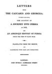 LETTERS FROM THE CAUCASUS AND GEORGİA