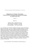 MAKING SENSE OF NONSENSE INSCRIPTIONS : NON-GREEK WORLDS ASSOCIATED WITH AMAZONS AND SCYTHIANS ON ANCIENT GREEK VASES