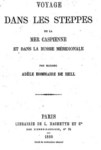 VOYAGE DANS LES STEPPES DE LA MER CASPIENNE