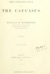 THE EXPLORATION THE CAUCASUS