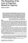 THE REMAKING OF THE LION  OF DAGESTAN ; SHAMIL IN CAPTIVITY