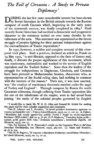 THE FALL OF CİRCASSİA: A STUDY İN PRİVATE DİPLOMACY